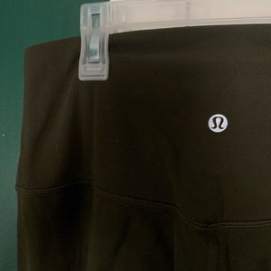 LULULEMON ALIGN OLIVE GREEN 28’